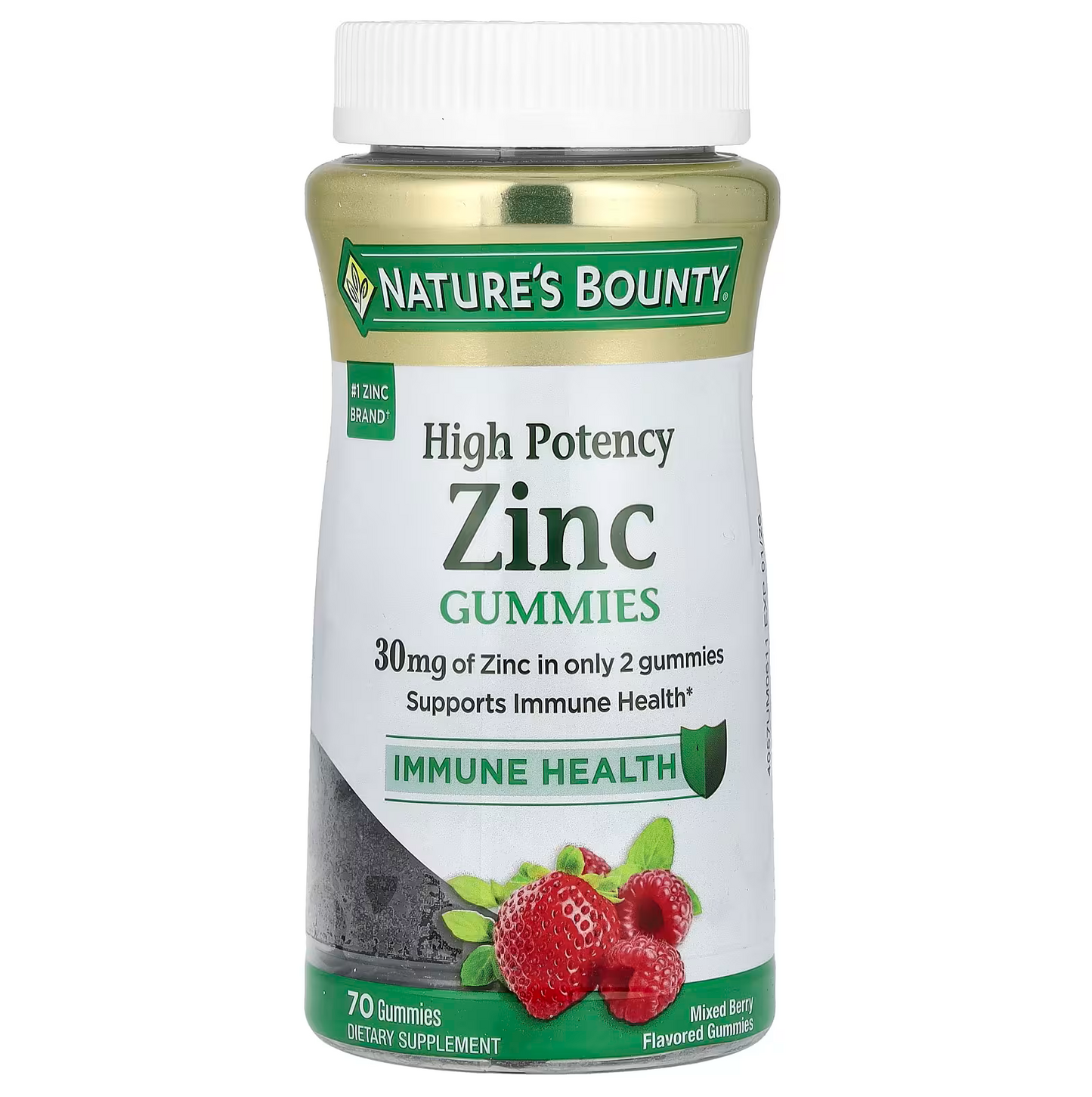 Nature's Bounty, Gommes au zinc